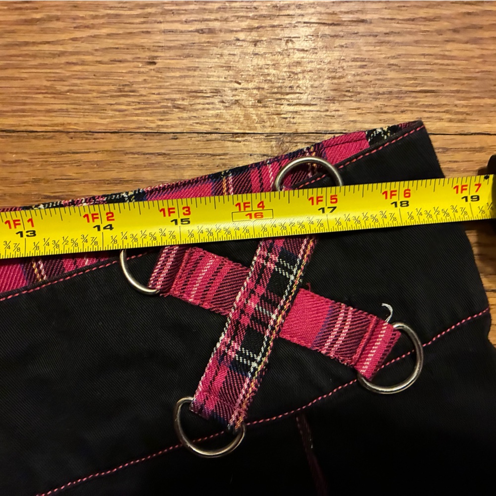 Tripp NYC Black and Pink Checkered Skirt - Picture 11 of 14